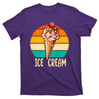 Retro Ice Cream Cone Vintage Ice Cream Lovers T-Shirt