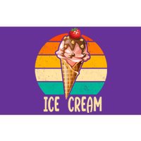 Retro Ice Cream Cone Vintage Ice Cream Lovers Bumper Sticker