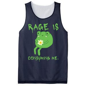 Rage Is Consuming Me Meme Frog Meme Forg Funny Memes Genz Mesh Reversible Basketball Jersey Tank