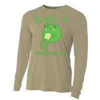 Rage Is Consuming Me Meme Frog Meme Forg Funny Memes Genz Cooling Performance Long Sleeve Crew