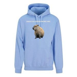 Rage Is Consuming Me Capybara Meme Unisex Surf Hoodie