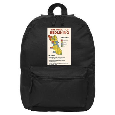Redlining In Chicago Apparel For Historians And Millennials  16 in Basic Backpack