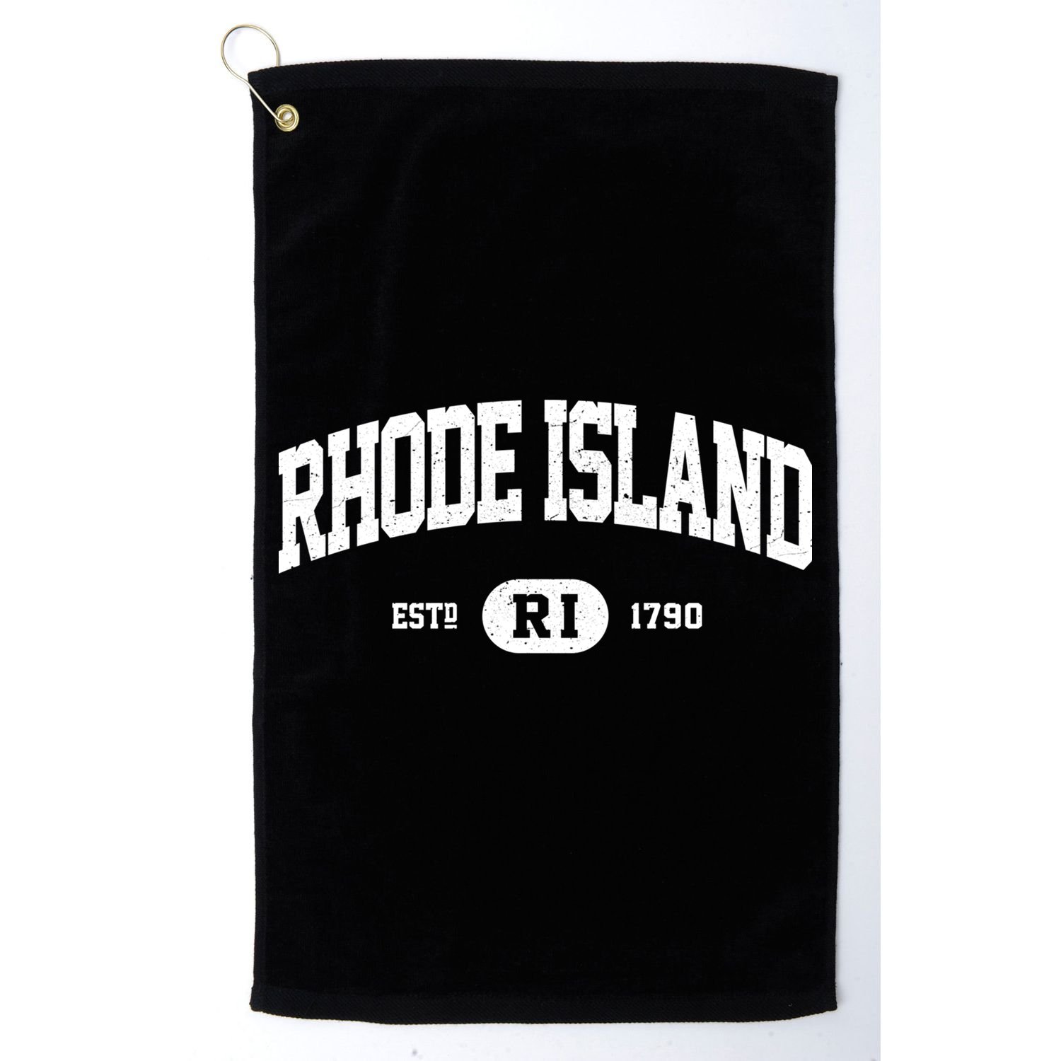Rhode Island Cute Gift Retro Vintage Rhode Island Gift Ri Golf Towel