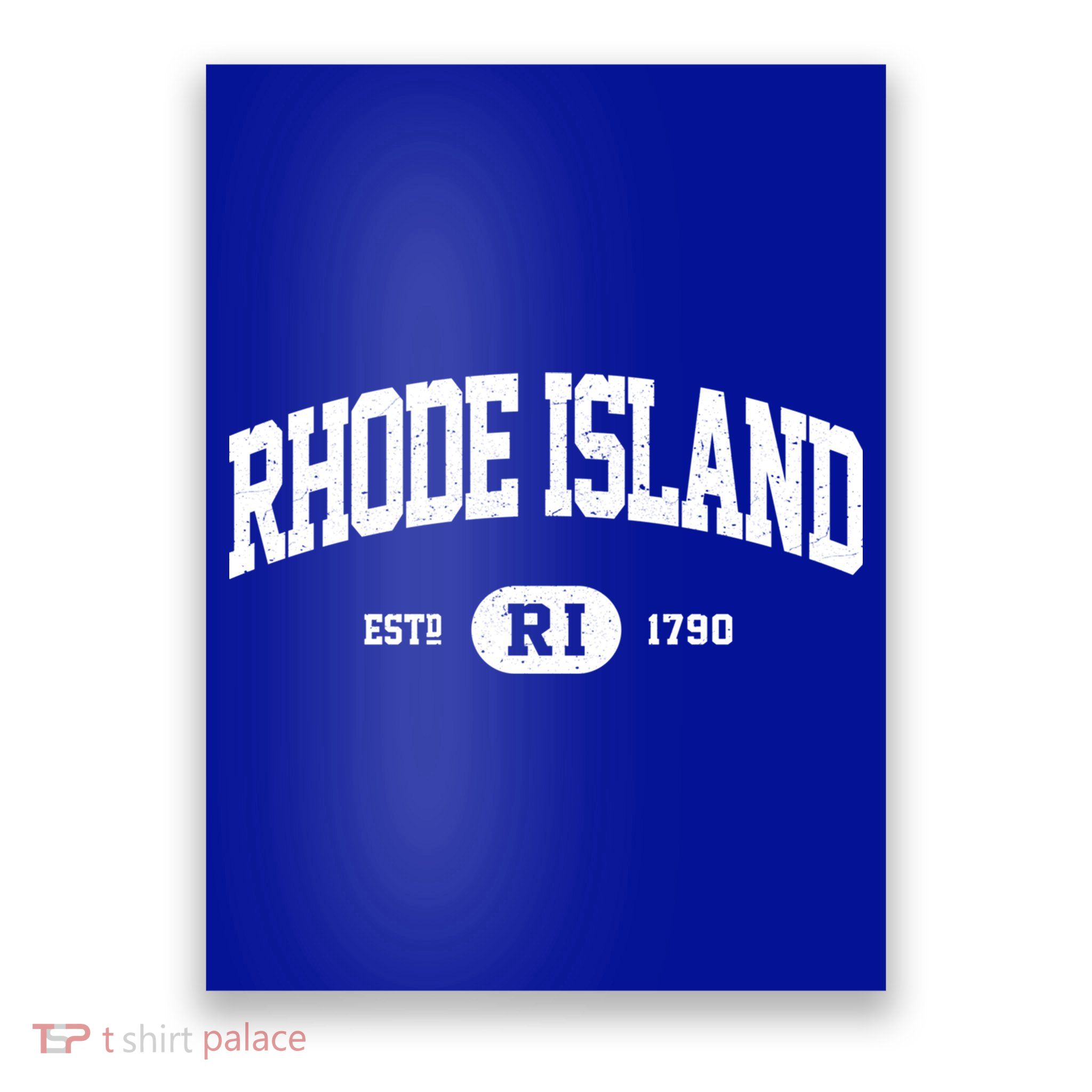 Rhode Island Cute Gift Retro Vintage Rhode Island Gift Ri Poster