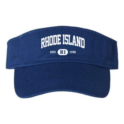 Rhode Island Cute Gift Retro Vintage Rhode Island Gift Ri Visor