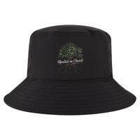 Rooted In Christ Christian Jesus Cool Comfort Performance Bucket Hat