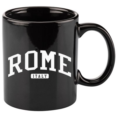 Rome Italy College 11oz C Handle Ceramic Mug
