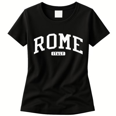 Rome Italy College Womens T-Shirt