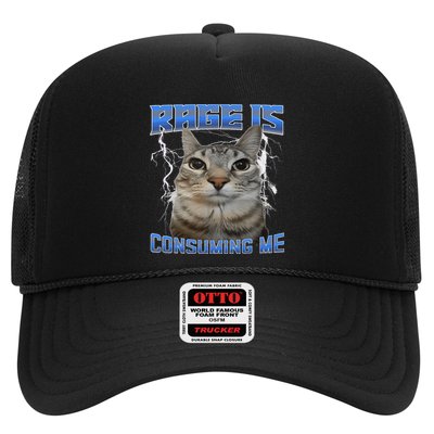 Rage Is Consuming Me Meme Cat Meme Oddly Specific Memes Joke Trucker Hat