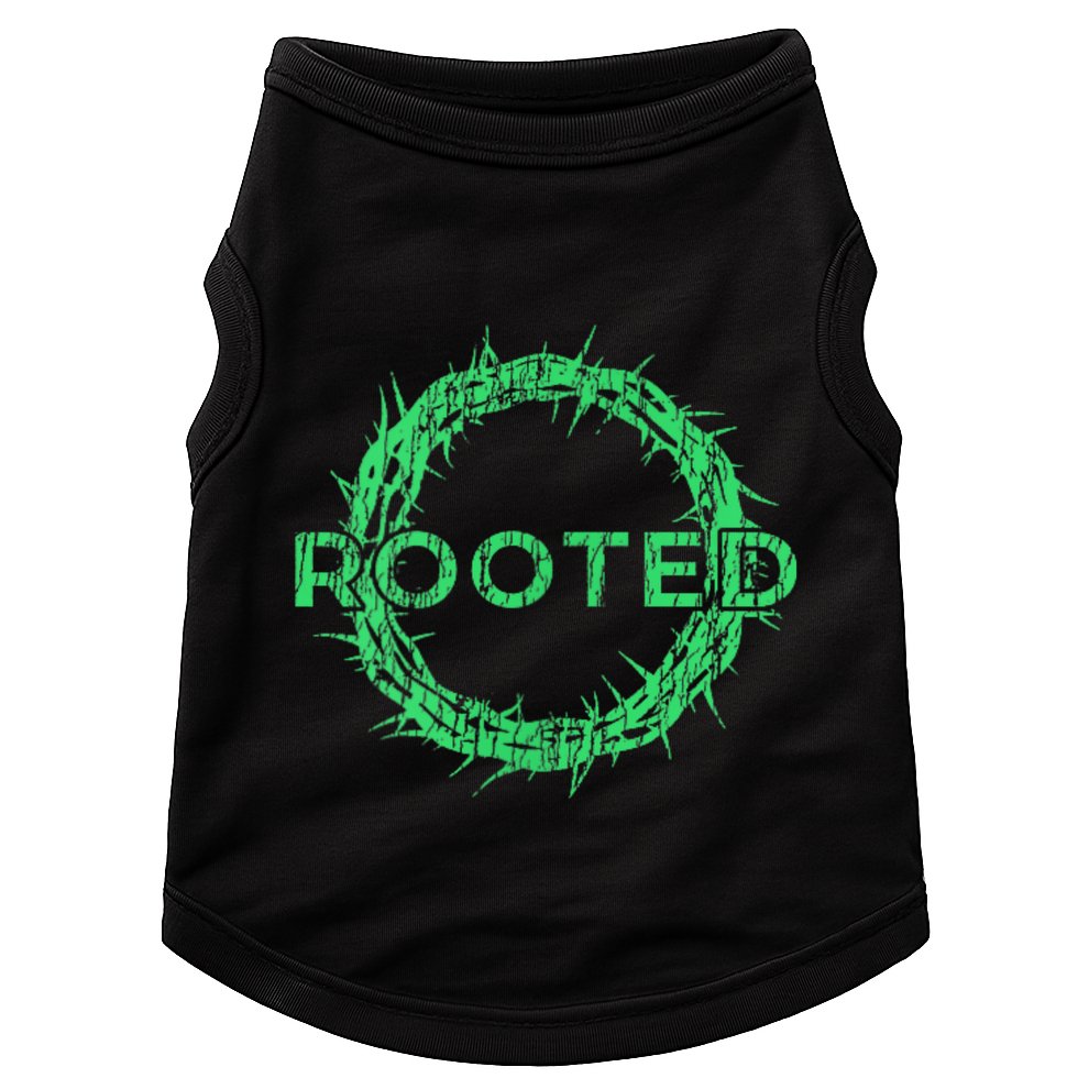 Rooted In Christ Having Your Roots Firmly In God Doggie Tank