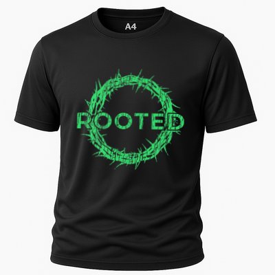 Rooted In Christ Having Your Roots Firmly In God Performance Shirt