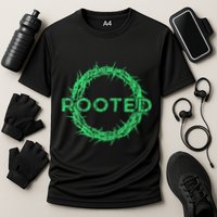 Rooted In Christ Having Your Roots Firmly In God Cooling Performance Crew T-Shirt