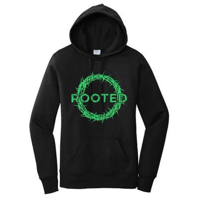 Rooted In Christ Having Your Roots Firmly In God Women's Pullover Hoodie