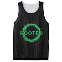 Rooted In Christ Having Your Roots Firmly In God Mesh Reversible Basketball Jersey Tank