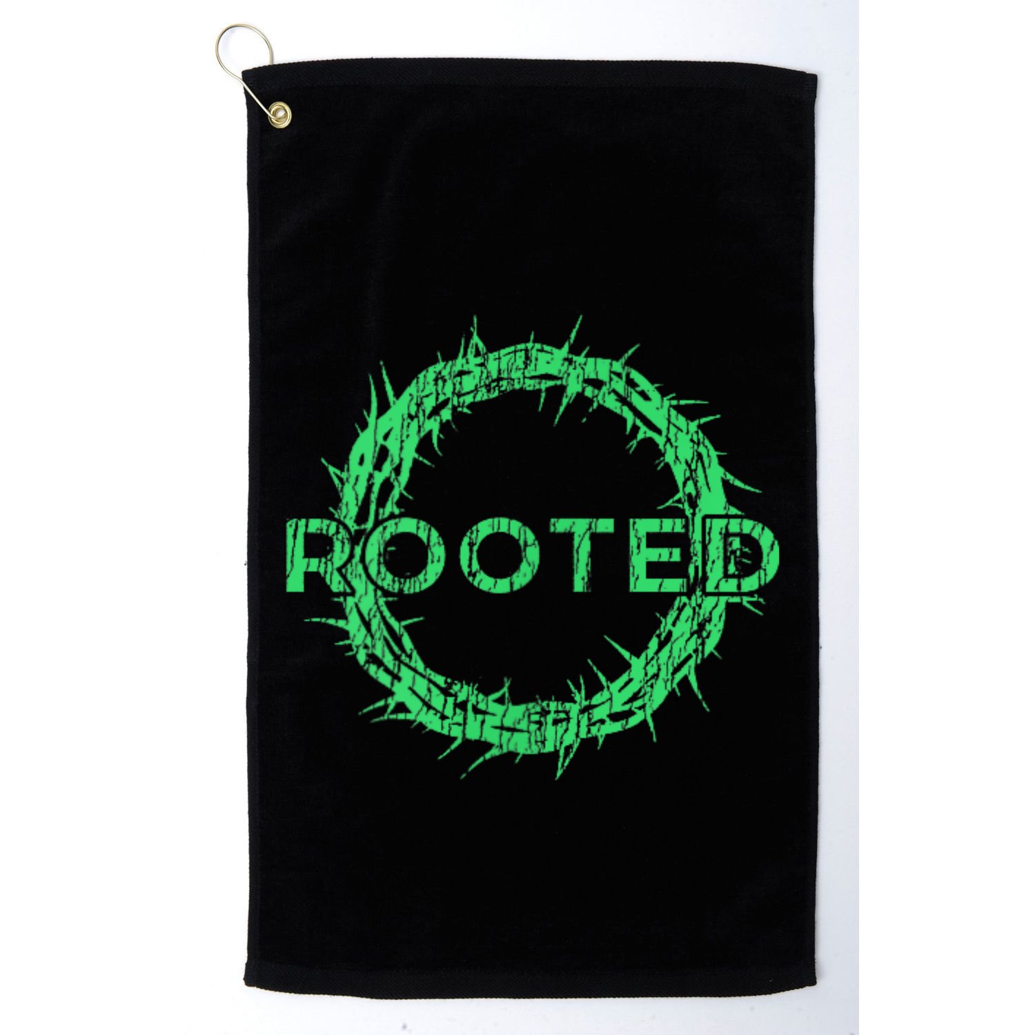 Rooted In Christ Having Your Roots Firmly In God Golf Towel