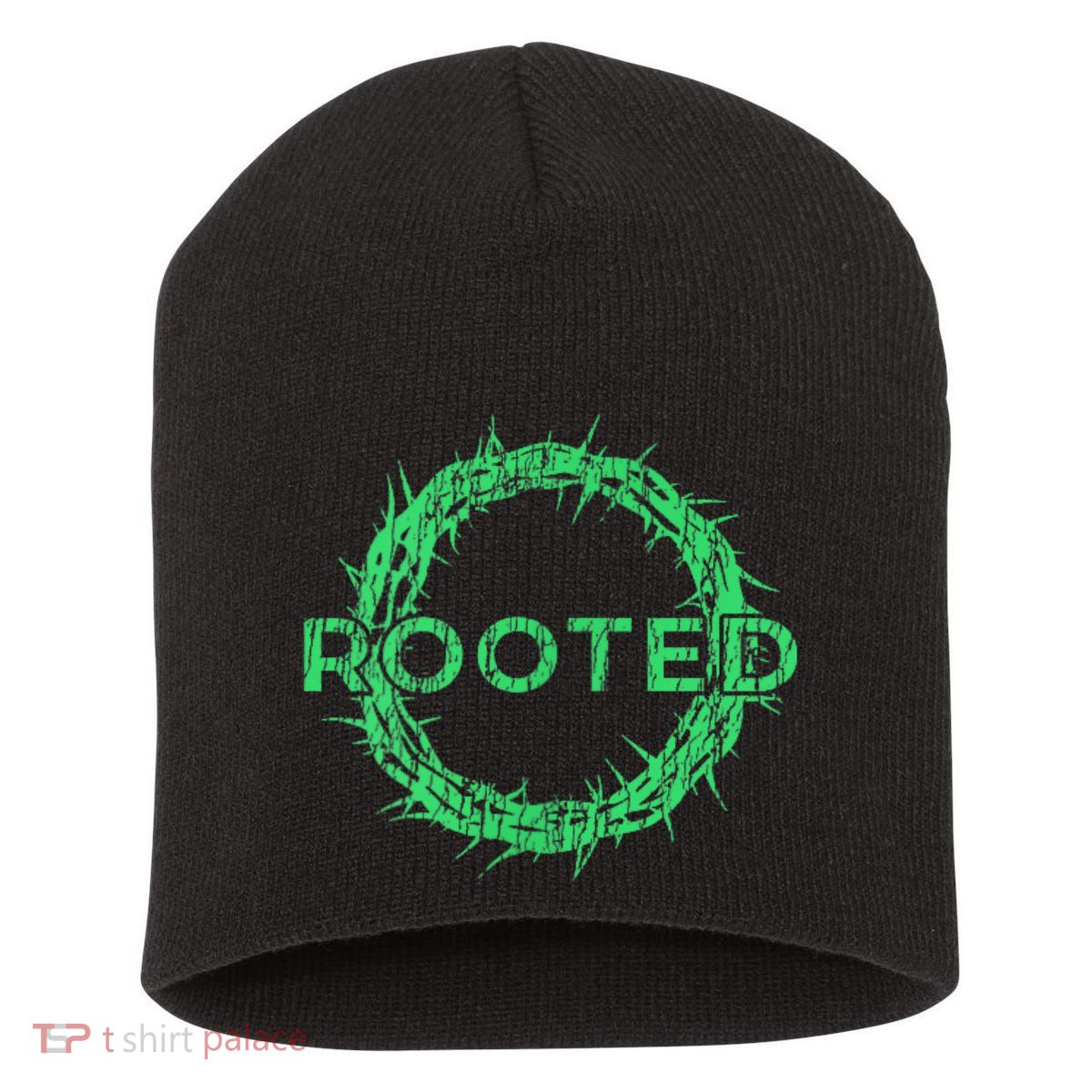 Rooted In Christ Having Your Roots Firmly In God Short Acrylic Beanie