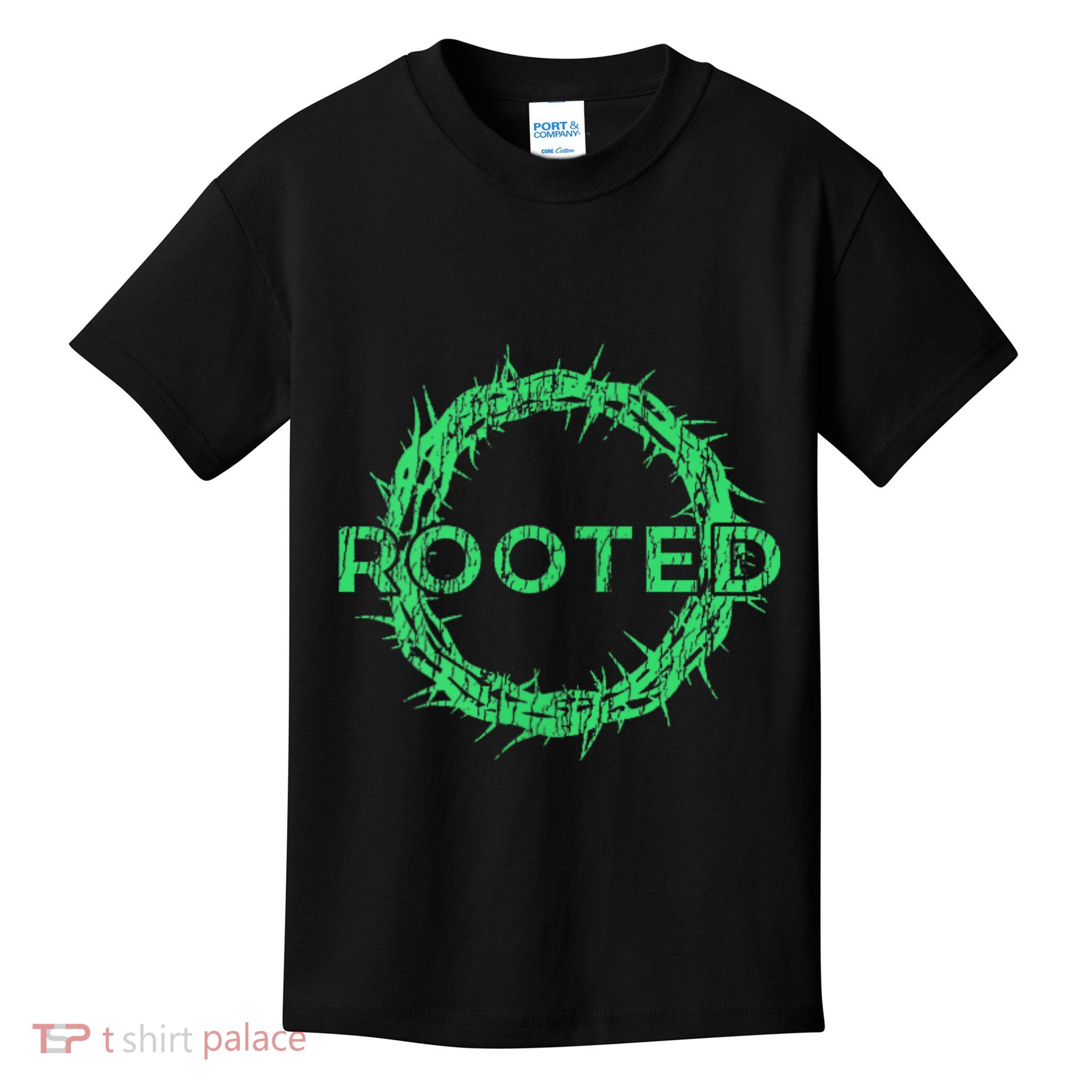 Rooted In Christ Having Your Roots Firmly In God Kids T-Shirt