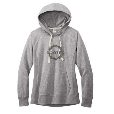 Rooted In Christ Women's Fleece Hoodie