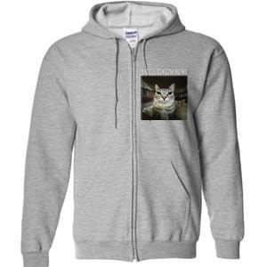 Rage Is Consuming Me Cat Full Zip Hoodie