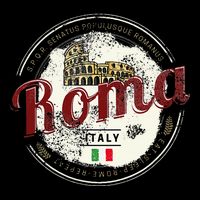 Rome Italy Colosseum Vintage Souvenir T-Shirt