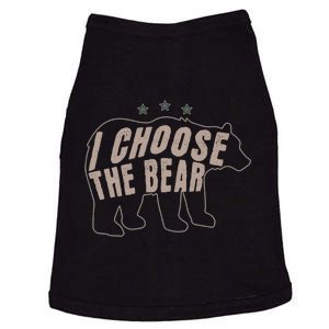 Retro I Choose The Bear Women Rights Doggie Tank