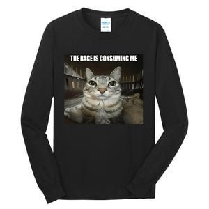 Rage Is Consuming Me Tall Long Sleeve T-Shirt