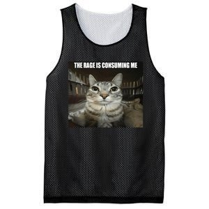 Rage Is Consuming Me Mesh Reversible Basketball Jersey Tank