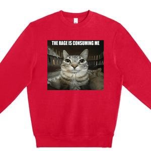 Rage Is Consuming Me Premium Crewneck Sweatshirt