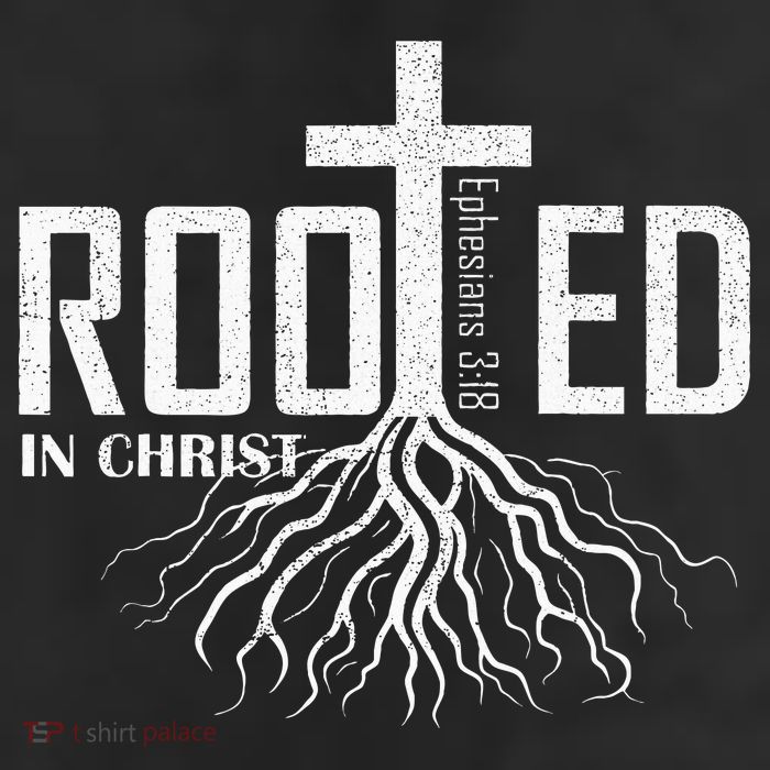 Rooted In Christ Christian Religious Christian Cool Comfort Performance Bucket Hat