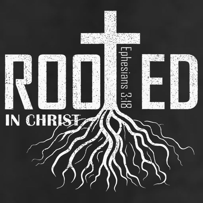 Rooted In Christ Christian Religious Christian Microfiber Hand Towel