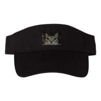 Rage Is Consuming Me Cat Meme Silly Staring Cat Funny Meme Valucap Bio-Washed Visor