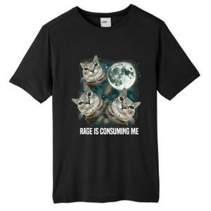 Rage Is Consuming Me Three Cat Moon Tall Fusion ChromaSoft Performance T-Shirt