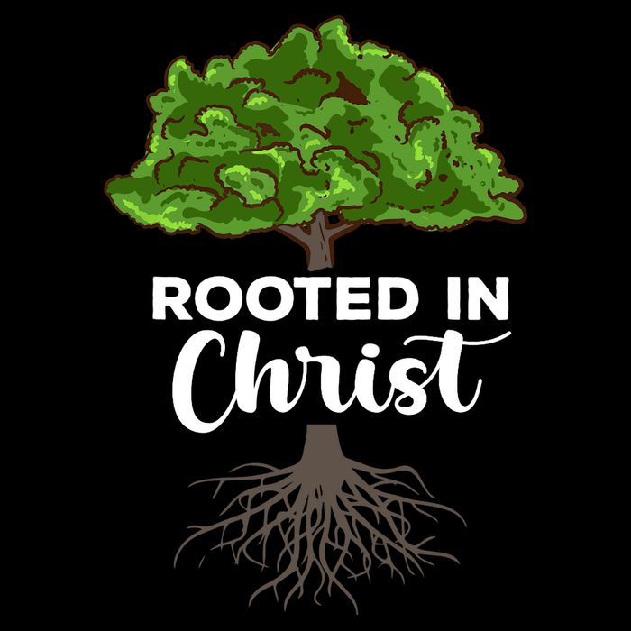 Rooted In Christ Theology Jesus Christ Christian Faith Cooling Performance Crew T-Shirt