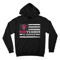 Roevember Is Coming Us American Flag Vintage Hoodie