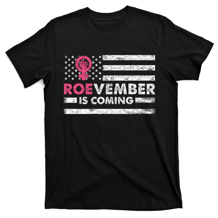 Roevember Is Coming Us American Flag Vintage T-Shirt