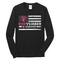 Roevember Is Coming Us American Flag Vintage Tall Long Sleeve T-Shirt