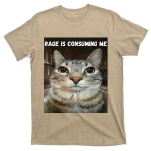 Rage Is Consuming Me Cat T-Shirt