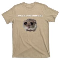 Rage Is Consuming Me Hamster Meme T-Shirt