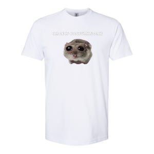 Rage Is Consuming Me Hamster Meme Softstyle CVC T-Shirt