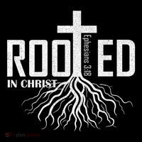 Rooted In Christ Christian Religious Christian Flatbill Hat