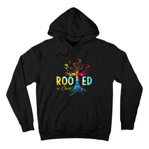 Rooted in Christ Faith Christian Jesus Lovers Tall Hoodie