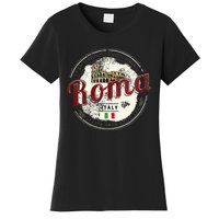 Rome Italy Colosseum Vintage Souvenir Women's T-Shirt