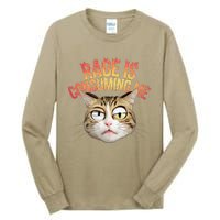 Rage Is Consuming Me Cat Tall Long Sleeve T-Shirt