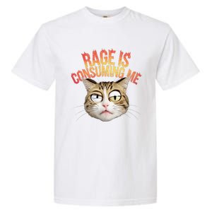 Rage Is Consuming Me Cat Garment-Dyed Heavyweight T-Shirt