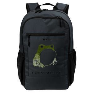 Rage Is Consuming Me Meme Frog Meme Daily Commute Backpack