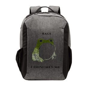 Rage Is Consuming Me Meme Frog Meme Vector Backpack