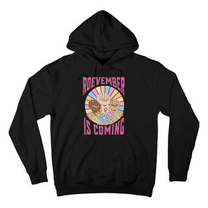 Roevember Is Coming Feminist Vote Flower Floral Hoodie