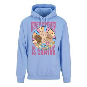 Roevember Is Coming Feminist Vote Flower Floral Unisex Surf Hoodie