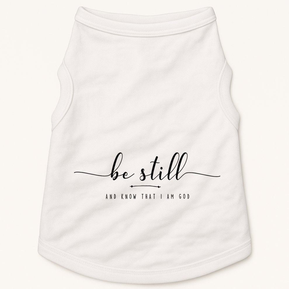 Rooted in Christ Religious Christian Jesus Vintage Doggie Tank