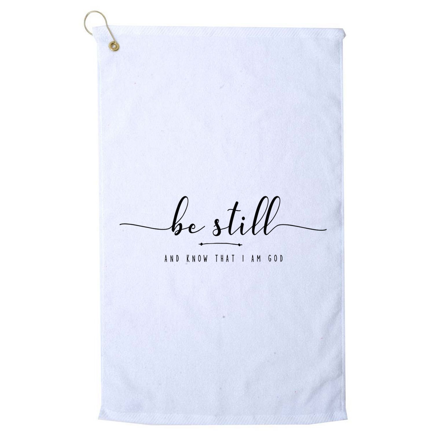Rooted in Christ Religious Christian Jesus Vintage Golf Towel